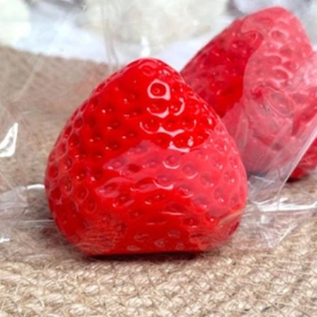 Squishy Taba Realistisk Blød Jordbær Ekstrusionslegetøj Langsom Tilbageslag Fingerspids Fødselsdagsgave Festdekoration