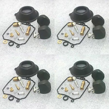 FOR YAMAHA XJ600 SECA II 1993-1998 XJ 600 motorsykkel FORGASSER CARB REBUILD REPARASJON Plunger membran flottør