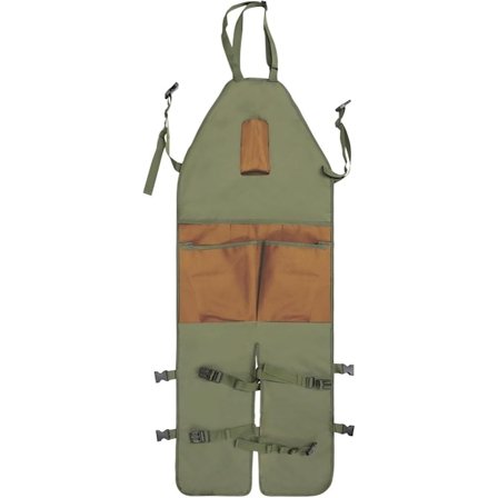 ING Haveforklæde og kvinder med lommer Vandtæt og justerbart med forstærkede knæ Velegnet til græsslåning, høst og havearbejde og brug