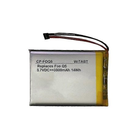 Høykvalitets batteri kompatibelt med Fiio Q5 musikkspiller