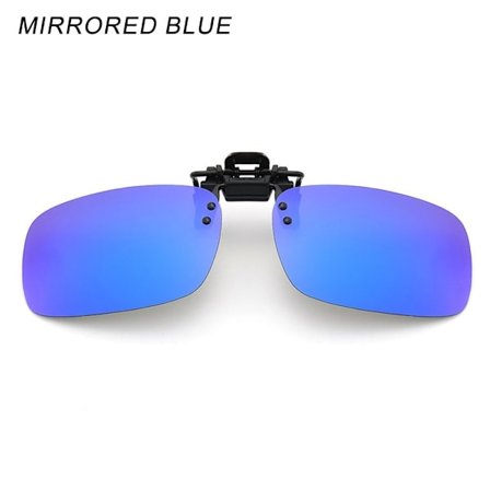 Clip-on solbriller Polarisert SPEIL BLÅ SPEIL BLÅ