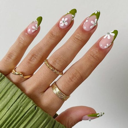 Almond Fake Nails Tekokynnet 4 4