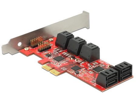 Delock Diskkontroller - SATA 6Gb/s - PCIe 2.0 x2