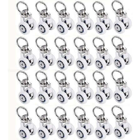 Sportruller, 20 stk. Aluminium Legering Vindue Gardin Sportruller