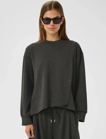 InWear Gidaiw Melange Vincent Sweatshirt - Grey - XXS