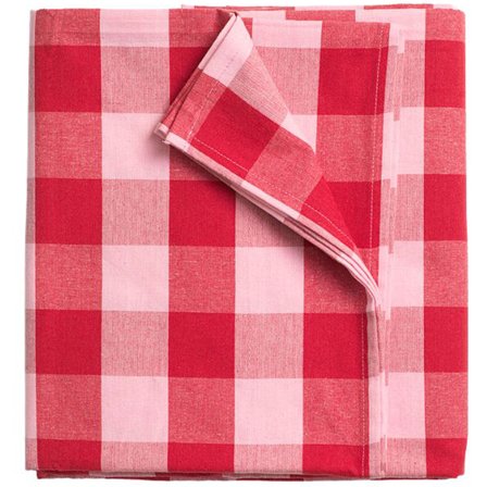 Midnatt Paola pöytäliina 330x145 cm, punainen/vaaleanpunainen