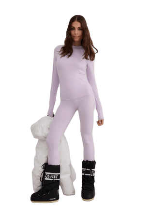 aim'n Baselayer Leggings Underdelar Dam Lila XS