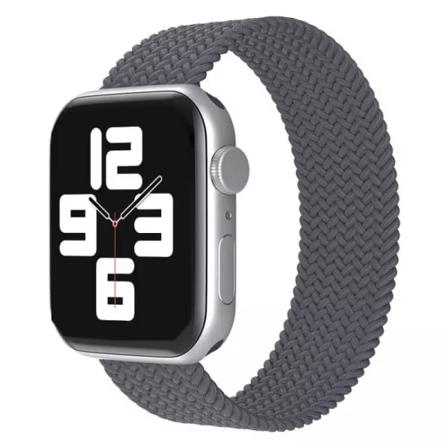 Flätat Armband Apple Watch 38/40/41 Välj Färg/storlek Mörkgrå M
