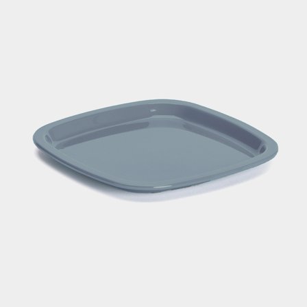Plastic bord Nordiska Plast, grijs, 24 cm