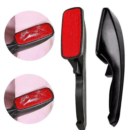 2 st Antistatisk klibbig hårborste ludd damm remover kläder tröja hår