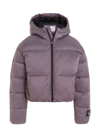 Hyper Two T Padded Bomber Purple Calvin Klein