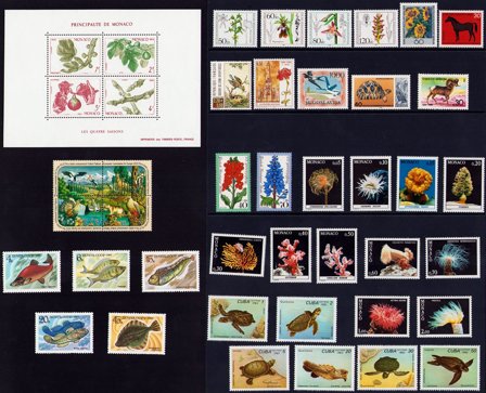 Flora/Fauna - Frimærkepakke - Postfrisk