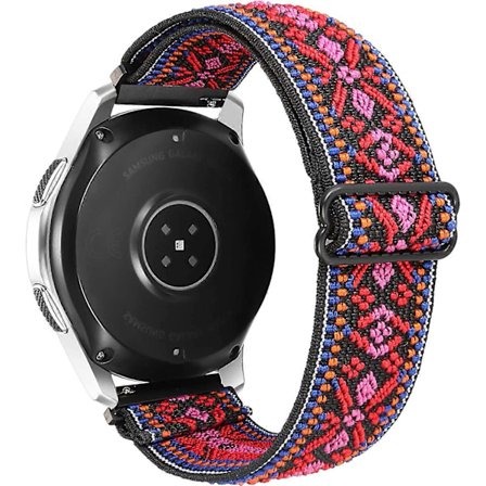 Elastiskt Klockarmband för Galaxy Watch 46mm Armband, Galaxy Watch 3 45mm Armband, Gear S3 Frontier Armband Klassiska Armband Mjukt Stretch Armband 