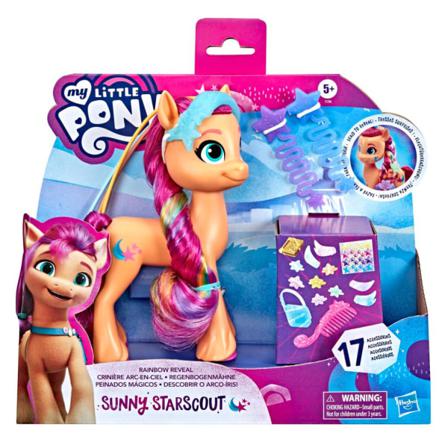 My Little Pony A New Generation, Sunny Starscout Med Regnbågsöve - Barn - Leksaker - Figurer