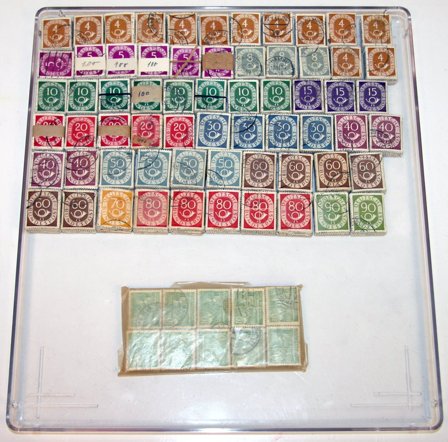 Tyskland - Bundter i 1 bakke - Stemplet