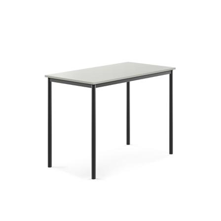 Tisch BORÅS, 1200x700x900 mm, Laminat grau, anthrazit