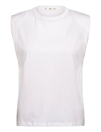 Mango | Short-Sleeved Cotton T-Shirt | XS