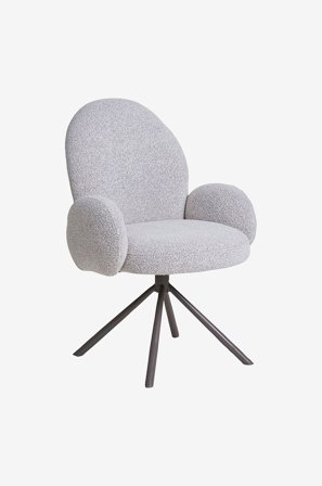 House Nordic - Spisebordsstol Lana - Beige - Stole med armlæn - Fra Homeroom