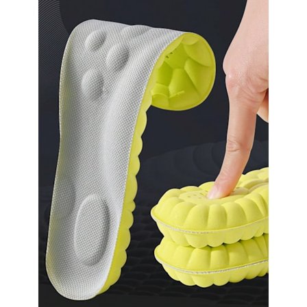 Korkea elastinen lateksipohjalliset iskunvaimennus kaarituki hengittävät kenkäpehmusteet naisten kenkiin miesten lenkkareihin talvikenkiin.y