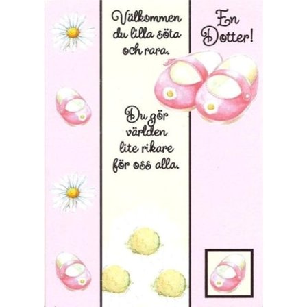 Velkommen til verden, en datter - Tinka