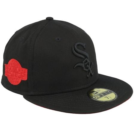 New Era - MLB Nero fitted Cappellino - Chicago White Sox Nightmare Crusade 59FIFTY World Series 2005 Black/Red Fitted @ Hatstore