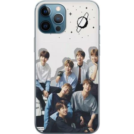Apple iPhone 12 Pro Max Gennemsigtig cover K-POP BTS