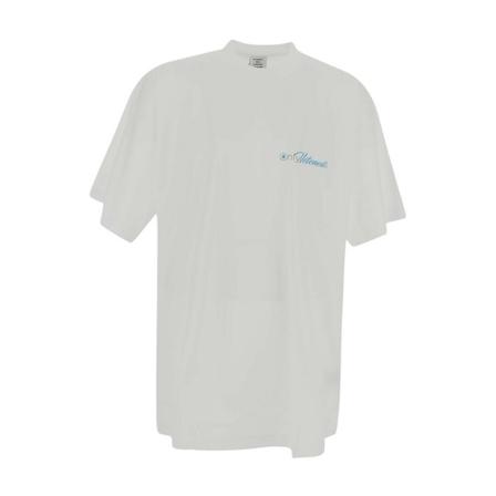 Vetements - T-shirts - Vit - Herr - Storlek: S, Herr, Storlek: S