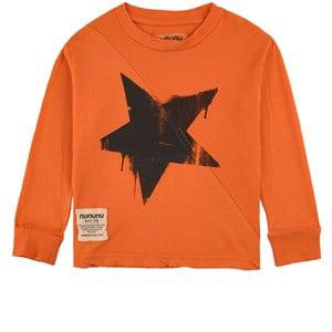 NUNUNU Falling Star Mix Branded Graphic T-shirt Orange 3-4 Years - Tops - 3-4 years - Orange