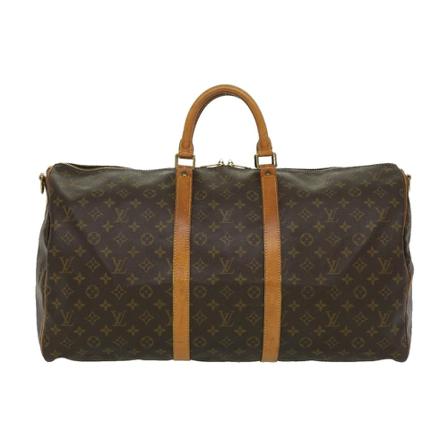 Louis Vuitton Vintage, Weekend Bags Bruin, unisex, Maat:ONE Size
