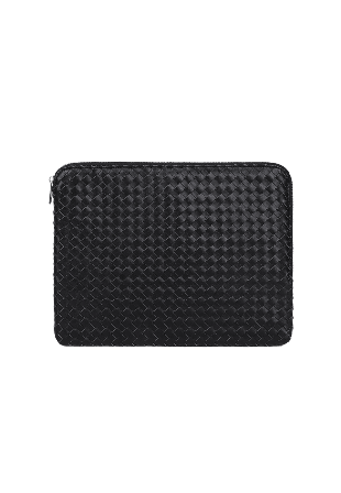 Carin Wester Flätat laptopfodral EMMA Plånböcker & fodral Svart ONESIZE