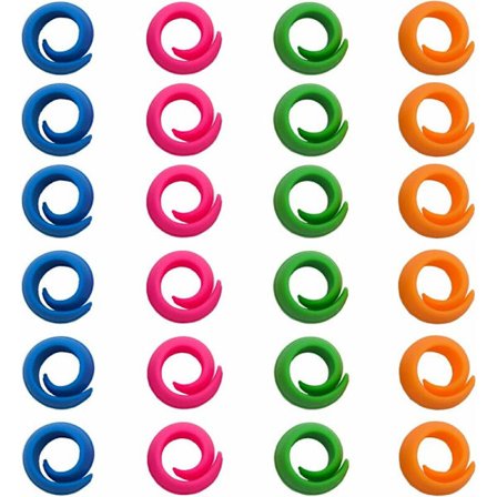 24 Conette trådholderklips for spoler forhindrer effektivt trådavvikling, løsner trådsneller, trådholder og organisator -