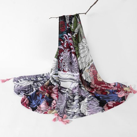 70 x 35 Kvadratisk Silkelignende Hår Tørklæde Hoved Sove Wrap Satin Hoftørklæde, Q3