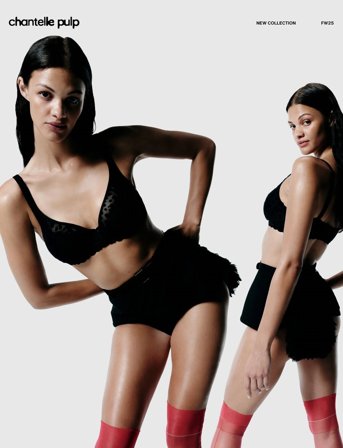 CHANTELLE Girls T-Shirt Plunge Bra - Black - E x 75