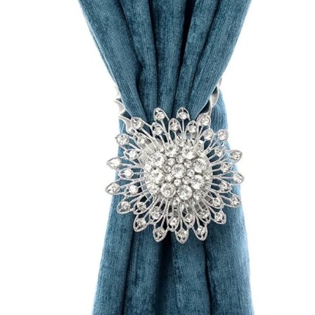 Supererbjudande till lågt pris! 2-pack magnetiska gardinomtag - Glad