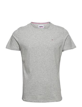 Tjm Slim Jaspe C Neck T-shirt Grå Tommy Jeans