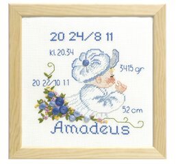 Broderikit Doptavla - Pojke - Permin