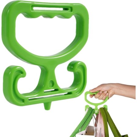 11x11,5 cm Kauppakassipidike Kahva Raskaan Käytön Kantokahvat Ergonominen Kauppakassin Kantokahva Ämpärin Kantokahva Monikassinen Kantoklipsi