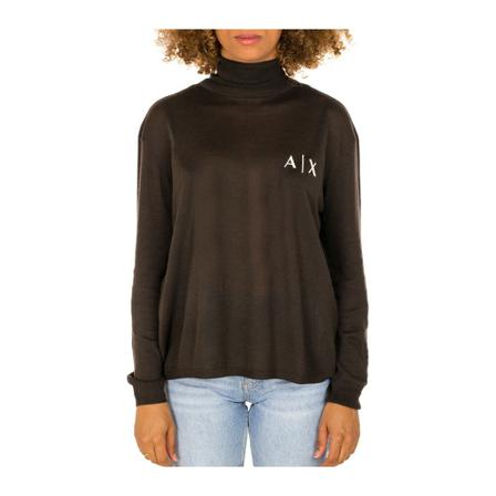 Armani Exchange Turtlenecks Brun, Dame Rullekraver