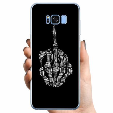 Samsung Galaxy S8+ Tpu Mobilskal Fuck You Bling