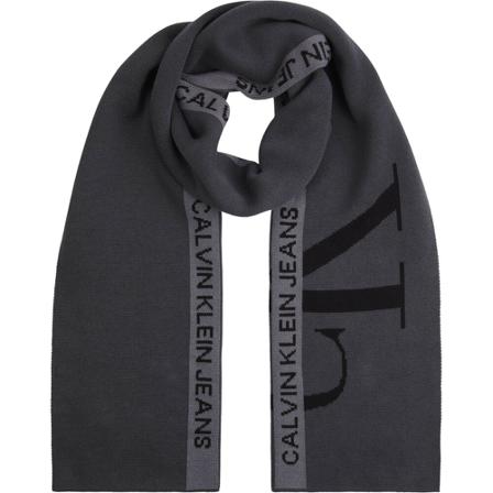 Calvin Klein, Scarf Grijs, Heren, Maat:ONE Size