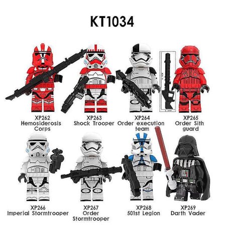 16pcs Star Wars Stormtrooper Minifigures Building Blocks Toy Gift Kids