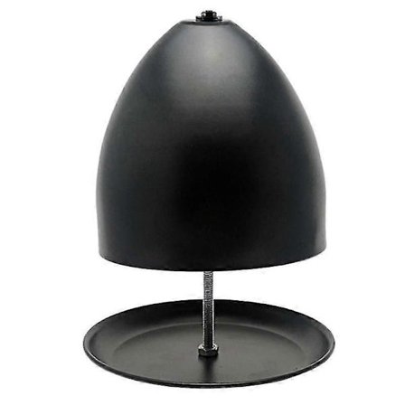 Fyrfadslys Ovn til Opvarmning, Fyrfadslys Varmelegeme, Metal Sort Fyrfadslys Rumvarmer til H [DB]