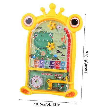 Taskupokeri Lelut Mini Flipperipeli Lapsille Luovat Lasten Flipperipelit Kannettavat Pöytäpelit Lelut keltainen