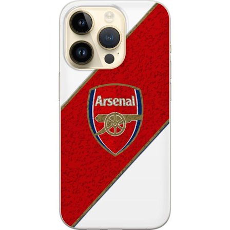 Kompatibelt Mobilskal till Apple Apple iPhone 14 Pro Moschino Toy teddybjörn med enkel tecknad design, brun björn med vit tröja och tydlig logotyp