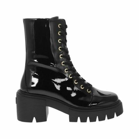 Stuart Weitzman, Soho Bootie Lace-up Czarny, Kobieta, Rozmiar: 35 EU