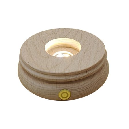 LED-ljusdisplayhållare Crystal Ball Base Nattlampsställ