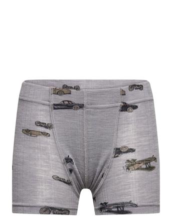 Nmmwang Wool Needle Boxer Shorts Xxiii Grey Name It