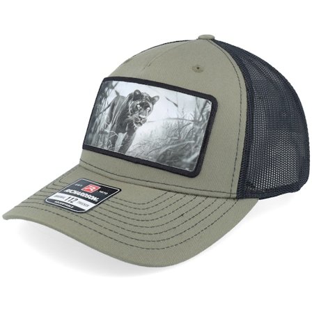 Calza Pennello - Green - trucker - Cap - Black Panther Big Patch Loden/Black Trucker - Hatstore