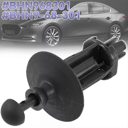 Sidohyllfäste Bagagelucka Trim Hängare Kompatibel med Mazda 3 CX-3 CX-30 BHN9-68-301 BHN968301-Perfet