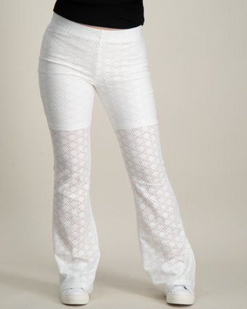 Grunt Baeza Pants Blanc Pantalons Fille - Kids Brand Store